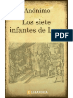 Los Siete Infantes de Lara-Anonimo