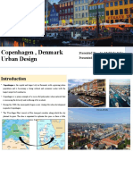 Urban Design of Copenhagen , Denmark