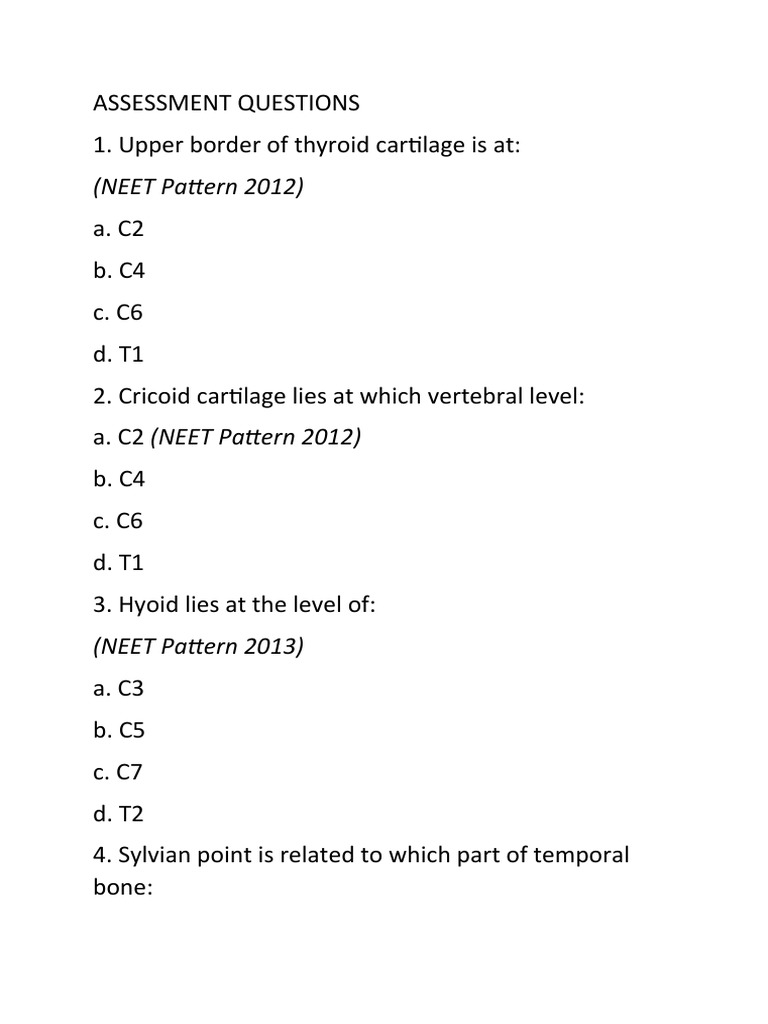 Head and Neck | PDF | Nervous System | Human Anatomy