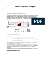 Co-Ordinated and Congruent Phosphate Treatments: Alkalinity