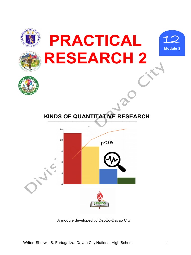 Module 3 Kinds of Quantitative Research PDF Experiment Cognition