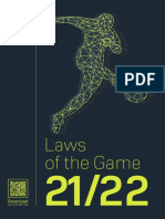 Ifab Laws of The Game 2021 2022 English