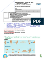 Matemática con fracciones en el Pombo