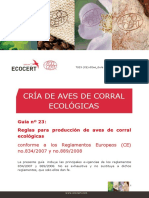 Cría de Aves de Corral Ecológicas