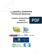 Diagnóstico Ambiental Provincia de Abancay 2015