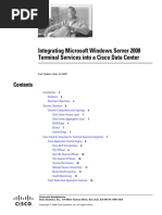 MS-windows-TS-DC With Cisco