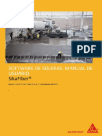 M1. SikaFiber Software Manual_es