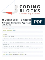 N-Queen Code - 3 Approaches