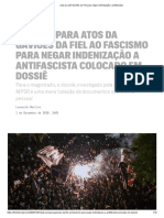 Juiz compara Gaviões da Fiel ao fascismo para negar indenização