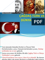 Cagdas Turkve Dunya Tarihi