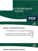 Analisis y Descripcion de Puestos