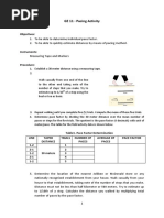 GE 11 - Pacing Activity: Objectives