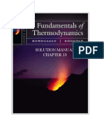 Fundamentos Da Termodinâmica - 7ª. Ed. - Van Wylen Solutions Manual - Chapter 13