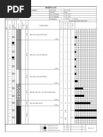 Boring Log: Silty Clay, Soft, Greyish Brown