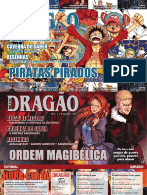 M&M DB 140 (One Piece - Alguns Personagens), PDF, Pirataria