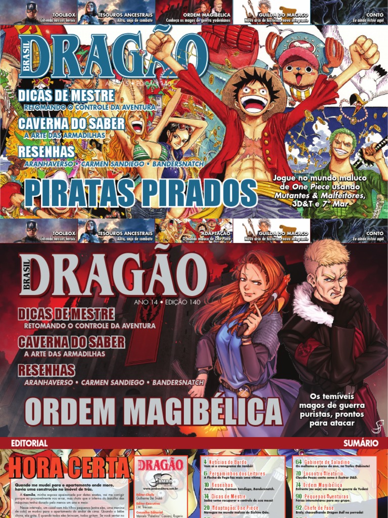 Novas informações sobre os Dragões de One Piece – Magazine Vol. 5 – One  Piece Ex