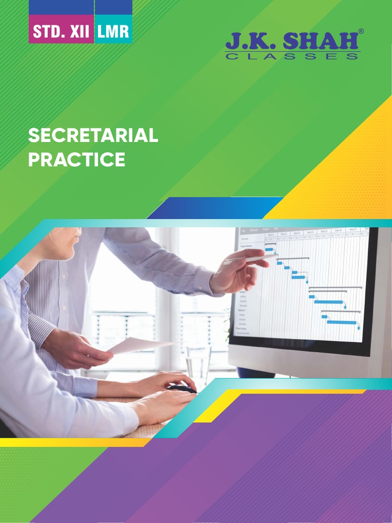 Secretarial Practice: Std. Xii LMR | PDF | Financial Markets | Stocks