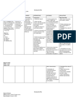 Nursing Care Plan for Patient with Pleural Effusion