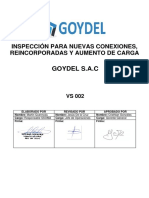 P-SSOMA-02 Inspección para Nuevas Conexiones, Reincorporadas Y Aumento de Carga