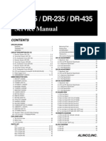 ALINCO SERVICE MANUAL dr135 235 435SM