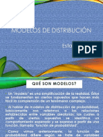 MODELOS DISTRIBUCIÓN