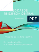 Medidas de tendencia Central (2)