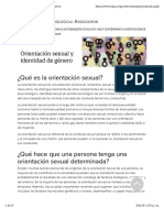 APA. Orientació Sexual e Identidad de Género