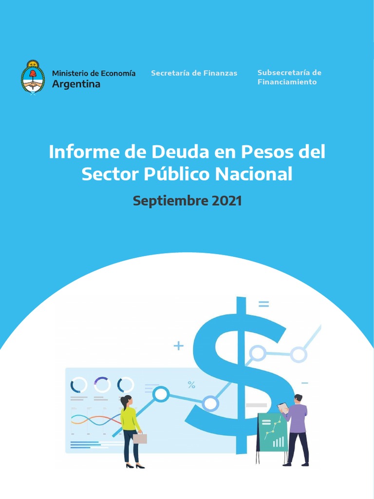 Informe Deuda ARS Septiembre PDF Dólar de los Estados Unidos Deuda