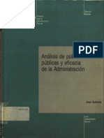 2. Joan Subirats - Analisis de Politicas Publicas y Eficacia en La Administracion