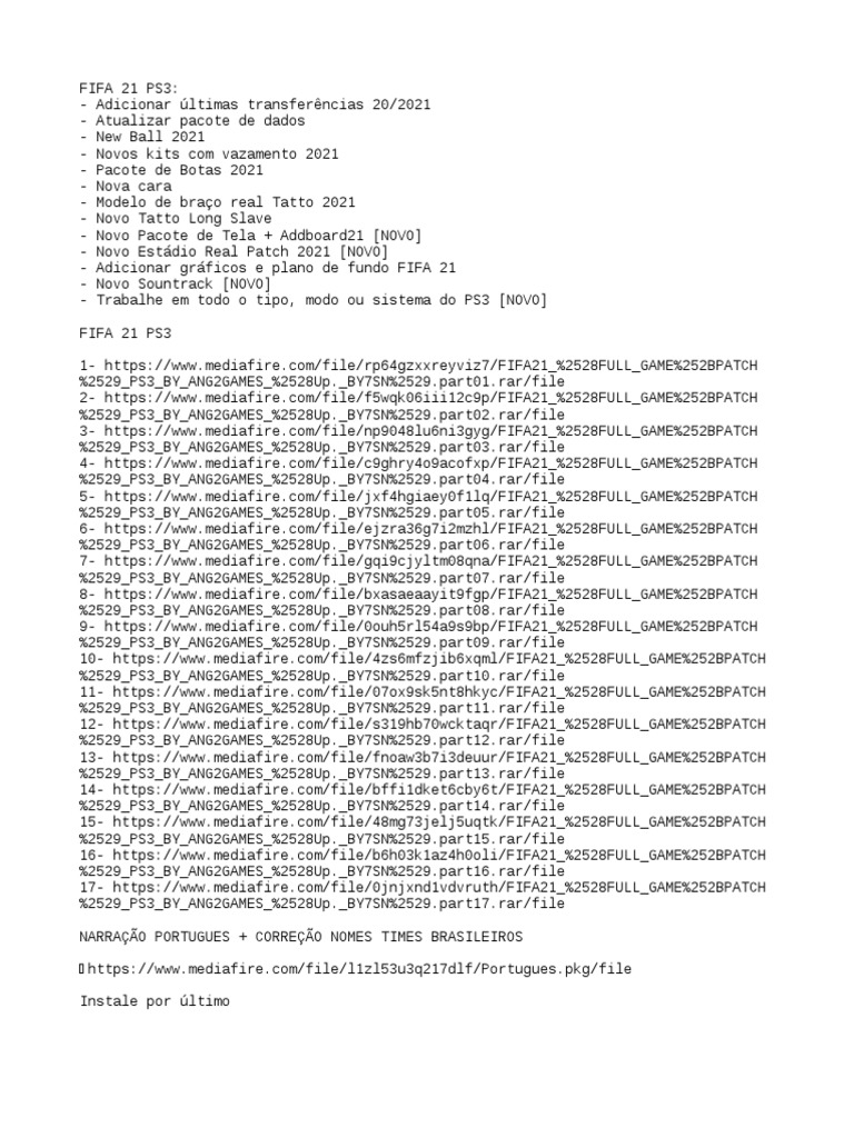 Fifa 21, PDF, Utility Software