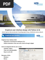 Graphical User Interface Design With Python & QT