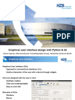 Graphical User Interface Design With Python & QT