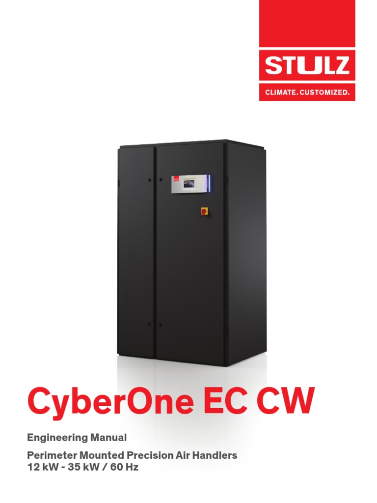 Stulz Cw2 Manual – Stulz CeilAir CW Installation, Operation And ...