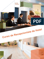 Dossier Curso de Recepcionistas de Hotel