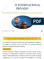 Derecho Internacional Privado - Clase No.9