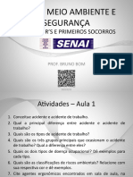 Aula 2 - NRs e Primeiros Socorros