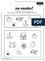 Visual Memory Worksheets Preschool