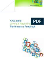 A Guide To Giving and Receiving Performance Feedback