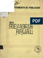 Memoria Ministerio de Salud de Costa Rica 1973