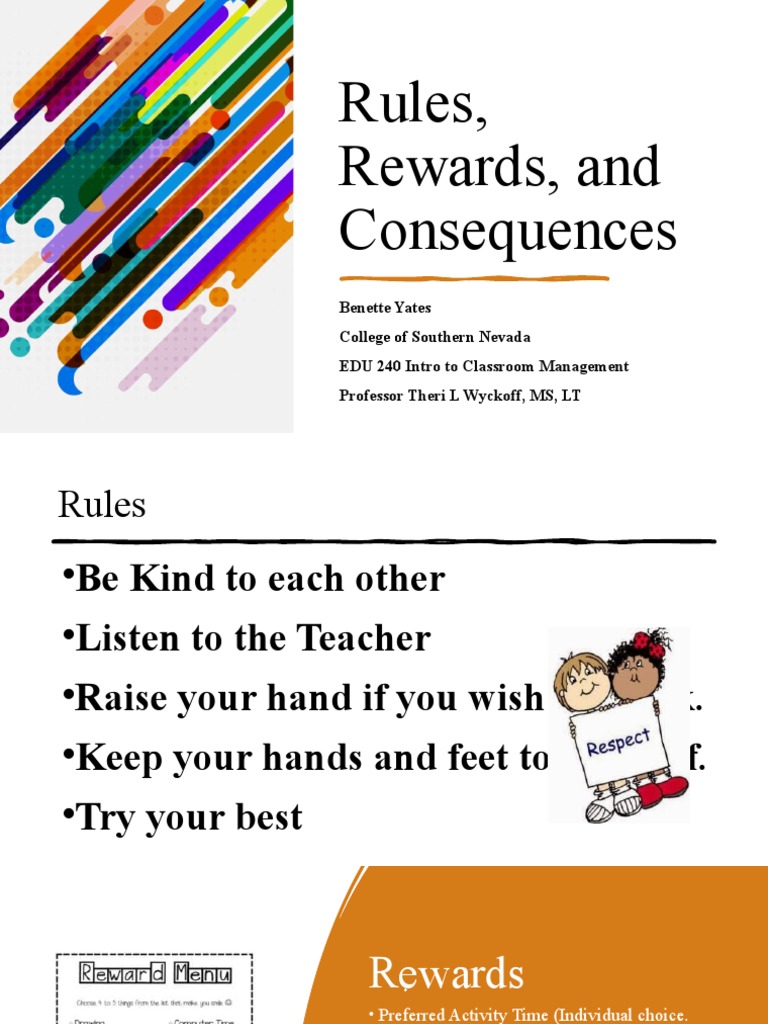 Preferred Activity Time Guidelines | PDF | Behavior Modification ...