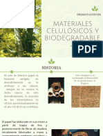 Materiales Celulosicos y Biodegradable