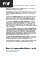 Download Como Organizar Mi Vida en Pocos Pasos by Orlando Cardenas SN53453093 doc pdf