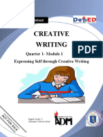 Creative Writing - Expressing Self Through Creative Writing