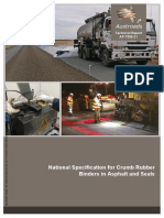 AP-T359-21 National Specification For Crumb Rubber Binders in Asphalt and Seals