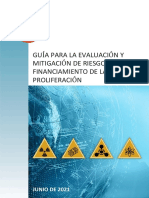 Guía Del Gafi para La Evaluación y Mitigación de Riesgo de Financiamiento de La Proliferación