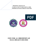 Pemilihan Ketua OSIS SMK Al-Ibrohimiyah 2021