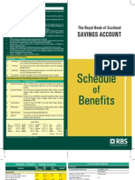 RBS Savings Account detail