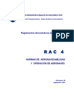 Https - WWW - Aerocivil.gov - Co - Normatividad - RAC - RAC 4 - Normas de Aeronavegabilidad y Operación de Aeronaves