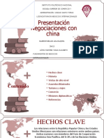 Negociaciones Con China - Barron Milian Ana Raquel