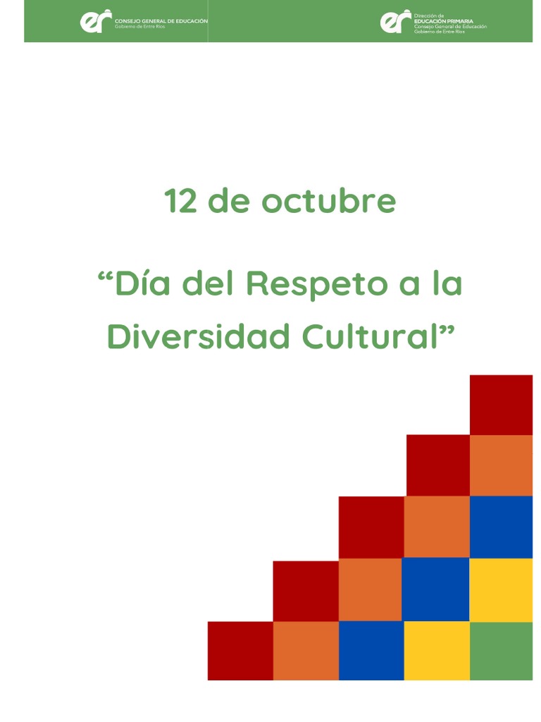 Reflexión sobre el 12 de octubre y diversidad cultural | PDF ...